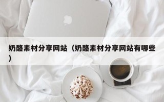 灌云奶酪素材分享网站（奶酪素材分享网站有哪些）